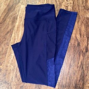 Navy blue X by gottex leggings